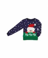Foute kersttrui ho ho ho voor kids kopen